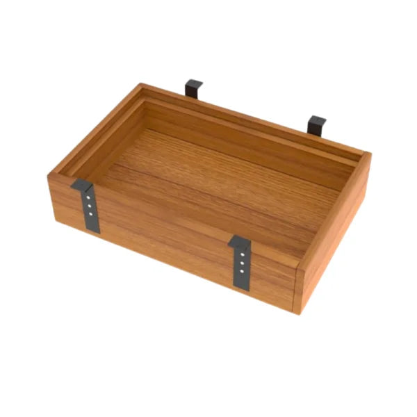 Hanging Drawer under Table - Brown