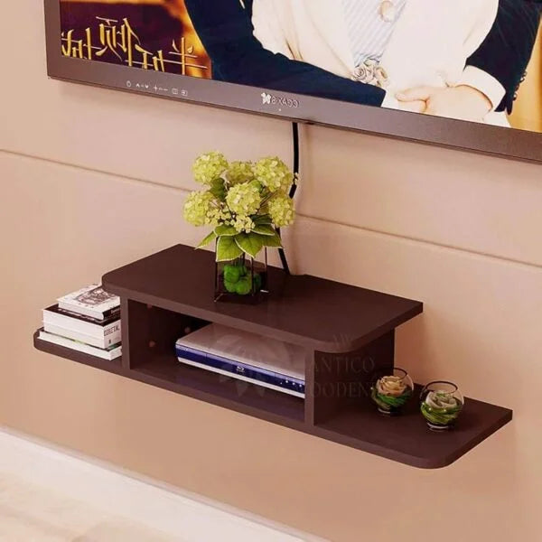 Floating Shelf, TV Shelf Wall Shelf wall mount - White, 60 inch
