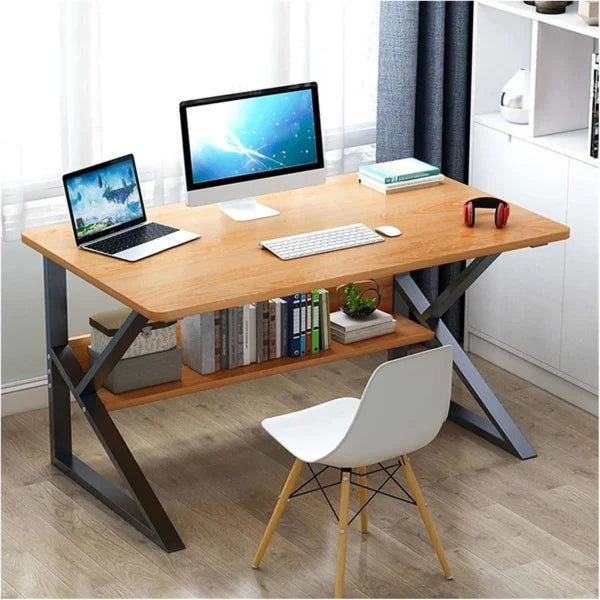 Multi-Purpose Computer Desk for Gaming, Office, and Study Use - White, 4 feet