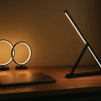Achille Table Lamp – Handmade Minimalist Italian LED Design - Yellow
