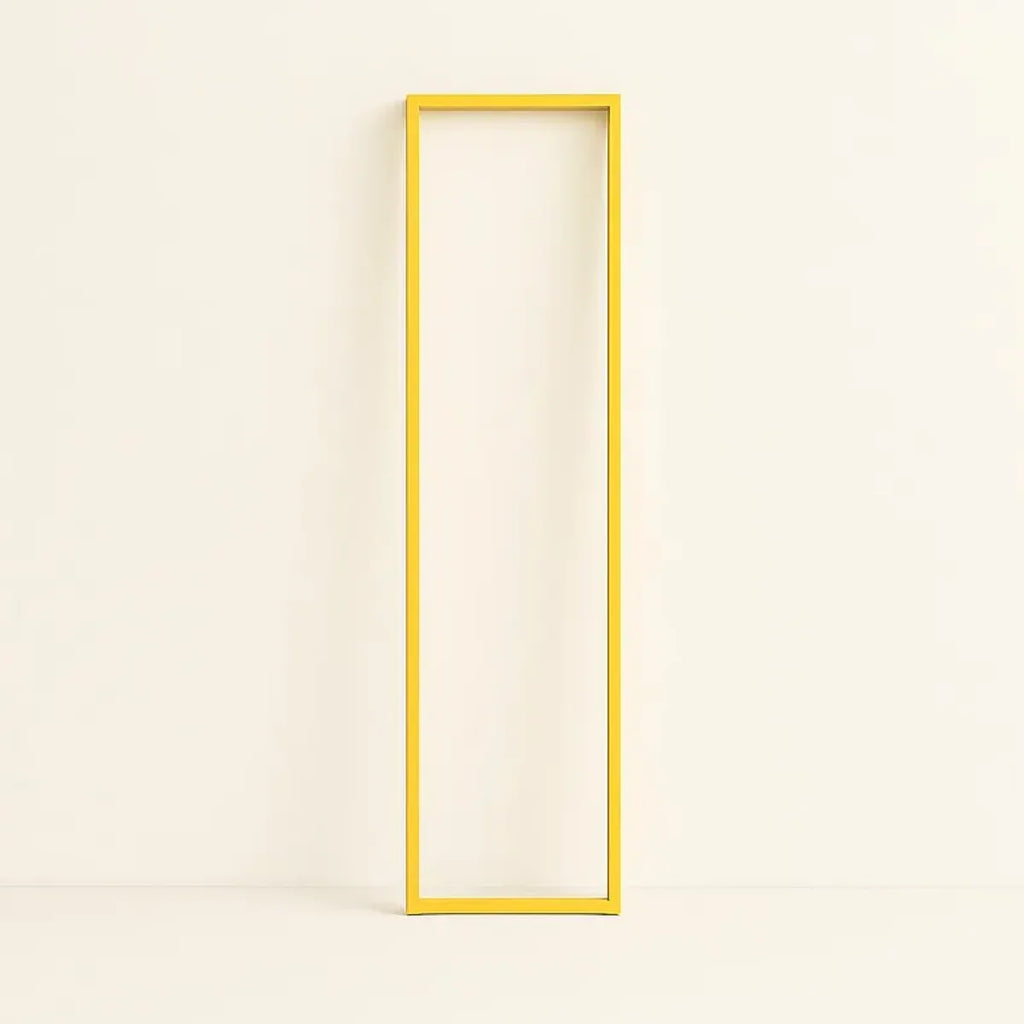 Cornice Floor Lamp | Handmade Minimalist Light Sculpture for Design Lovers - Red