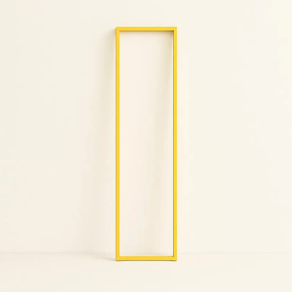Cornice Floor Lamp | Handmade Minimalist Light Sculpture for Design Lovers - Red