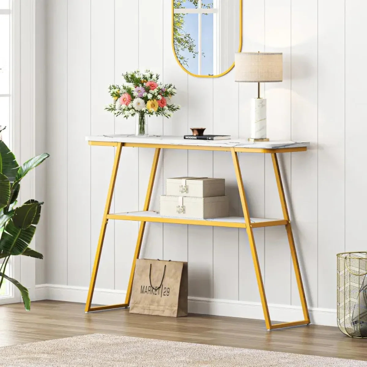Dland Lounge Living Room Hallway Entryway Console Table