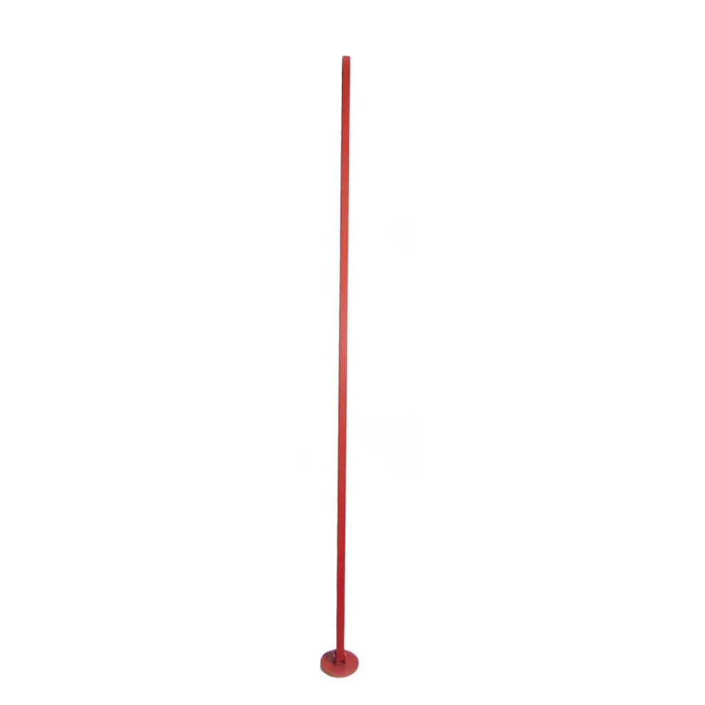 Gica Contra Floor Lamp – Handmade Minimalist Italian Light Sculpture - Blue