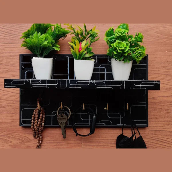 High Quality Water Proof Wooden Key Holder for Wall for home