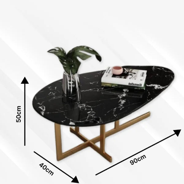 Luxury Modern Minimalist Small Table for Living Room Decor - White