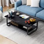 Marble Style Coffee Table | Living Room Furniture