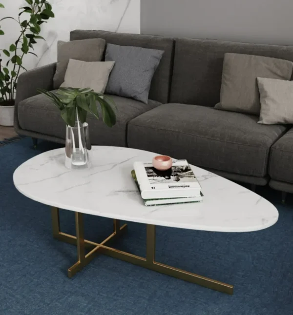 Luxury Modern Minimalist Small Table for Living Room Decor - Image 2