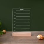 Kitchen Menu Planner, Weekly Menu Stand