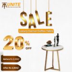 Luxury Corner Coffee Side Table