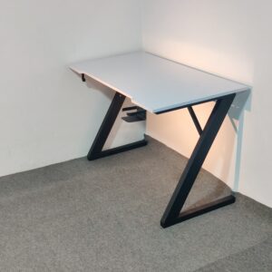 GameOver 48-Inch Ergonomic Gaming Desk with MDF and Lights