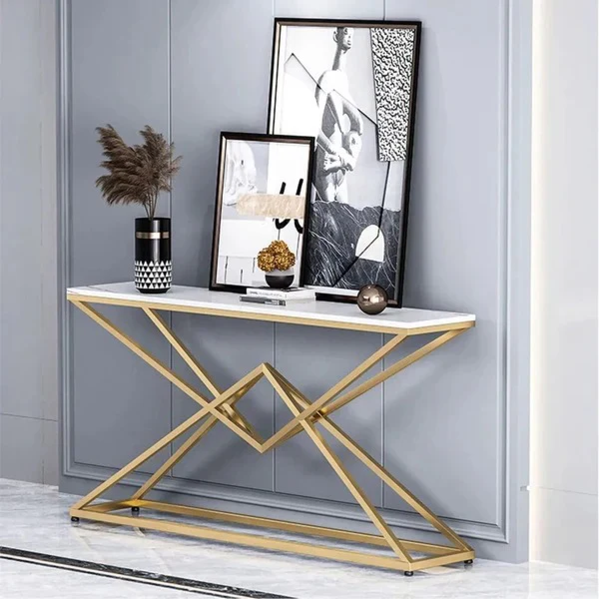 Pyramid Hallway Console Living Lounge Facing Table - Image 3