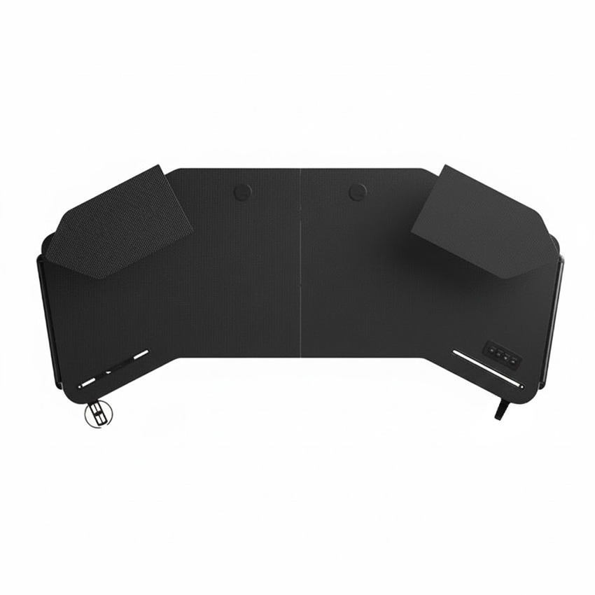 Anda Seat Shadow Warrior Gaming Desk | RGB Monitor-Stand Desk - Image 5