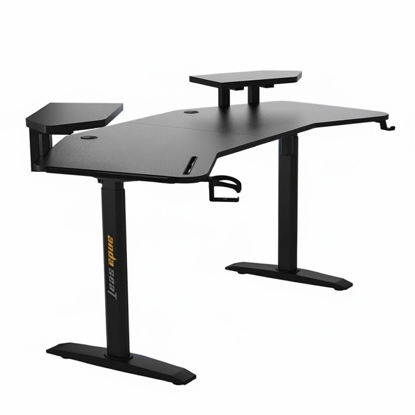 Anda Seat Shadow Warrior Gaming Desk | RGB Monitor-Stand Desk